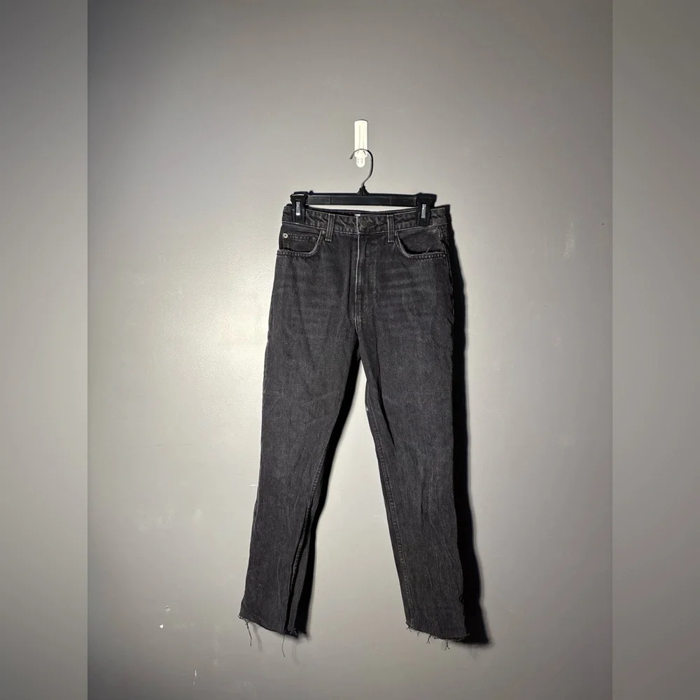 Reformation Julia Cig Crop Jeans in Pacific Wash Size 26 - Picture 2 of 6